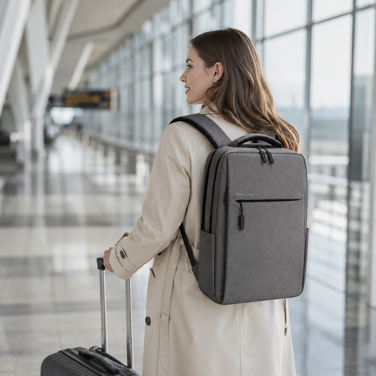 Water-Resistant Commuter Backpack with Padded Laptop Compartment for Work & Travel | Thomler
