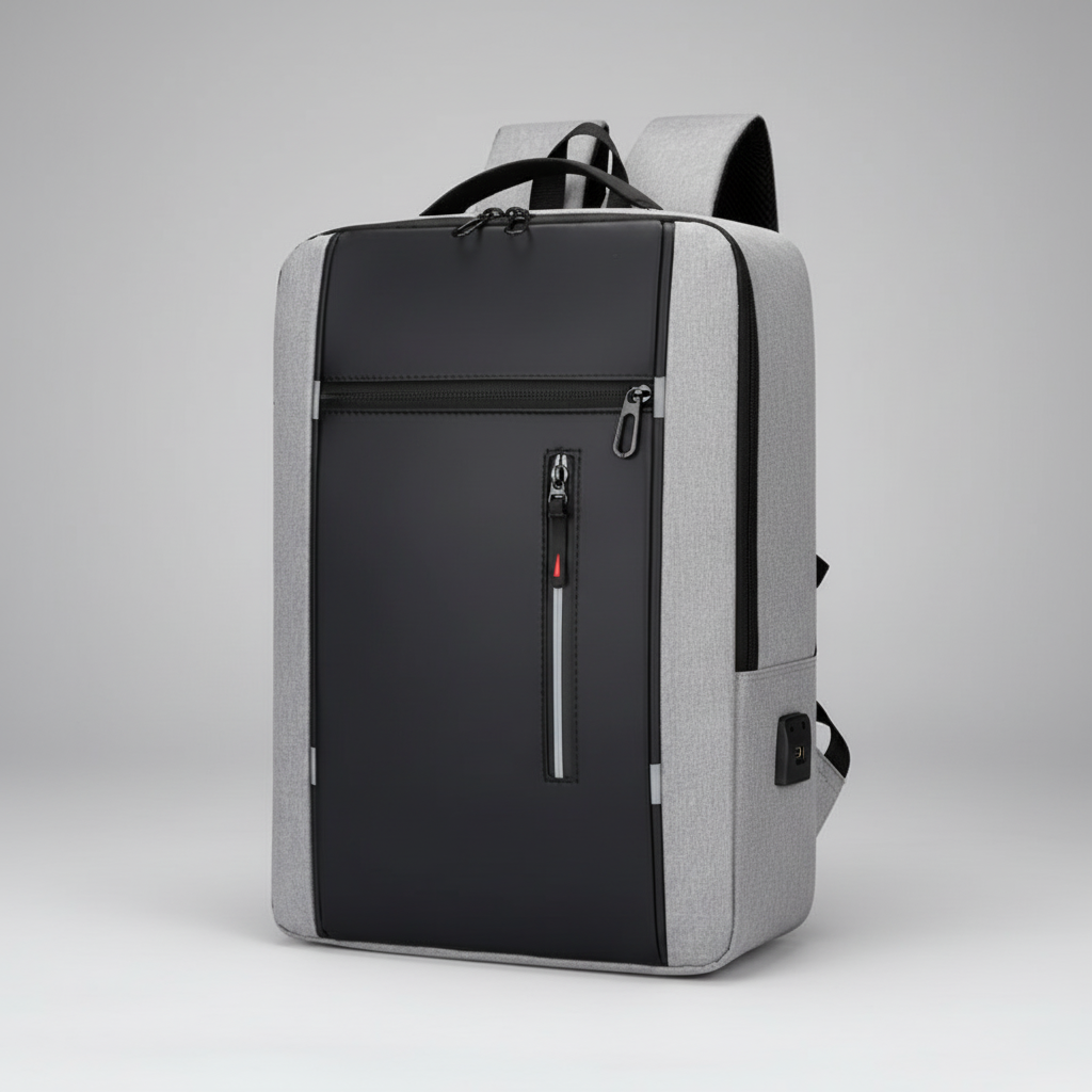 Waterproof Laptop Backpack with USB Charging Port – Padded Compartment for 15.6 Inch Notebook – Commuter Daypack for Work School Travel | Thomler