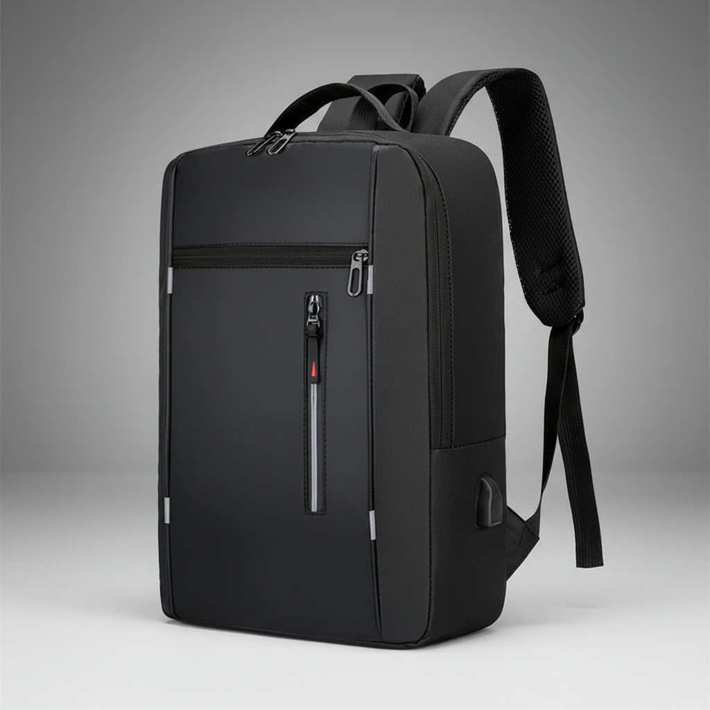 Waterproof Laptop Backpack with USB Charging Port – Padded Compartment for 15.6 Inch Notebook – Commuter Daypack for Work School Travel | Thomler