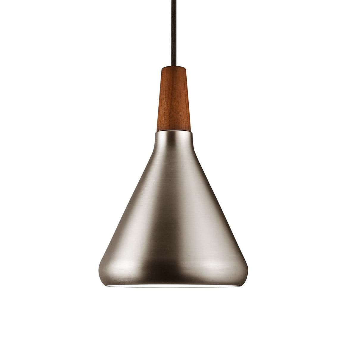 Pendant Light Iron Wood 10.6 in Adjustable Indoor Ceiling Lamp White Black Silver Rose Gold Grey Modern Dining Room Kitchen Island Lighting | Thomler