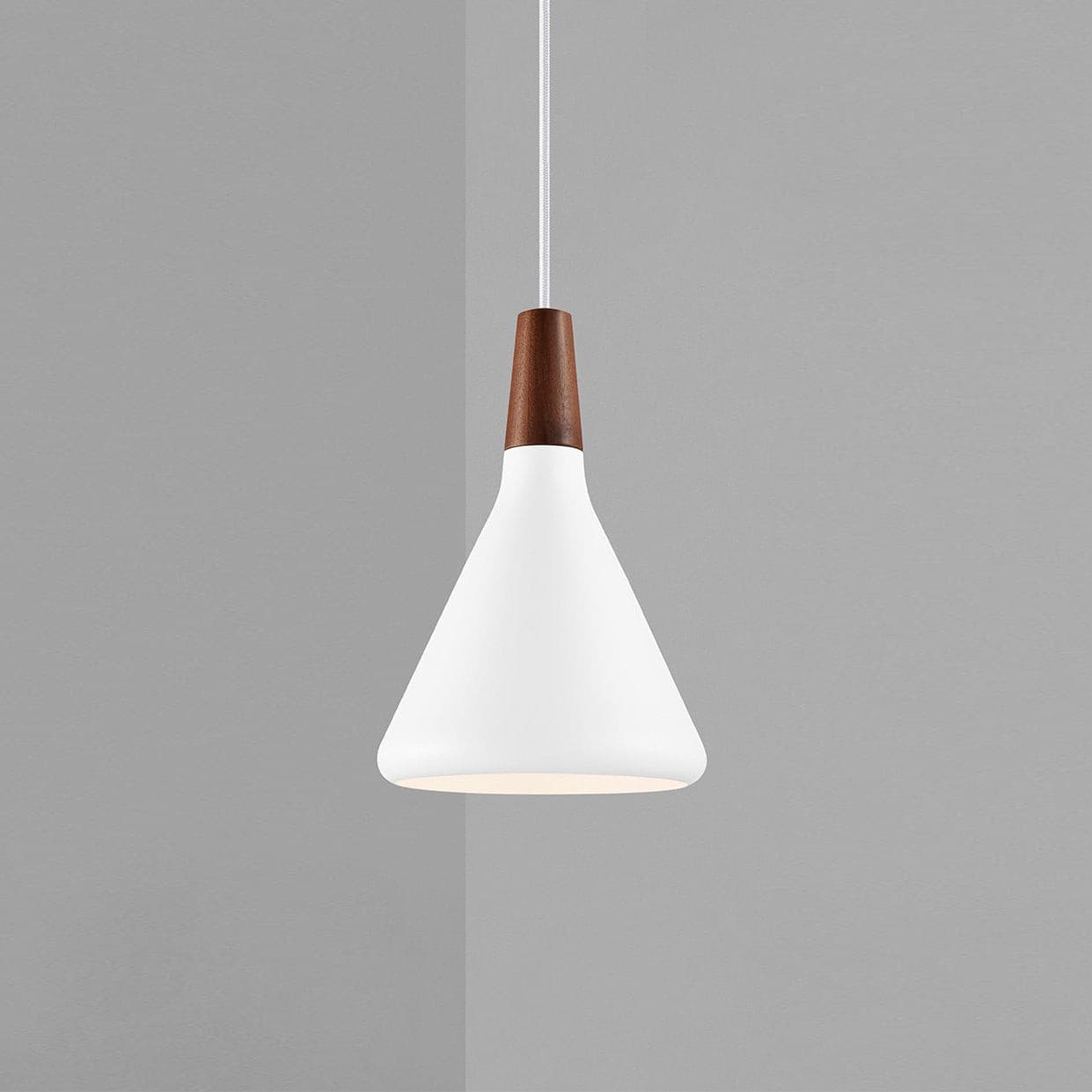 Pendant Light Iron Wood 10.6 in Adjustable Indoor Ceiling Lamp White Black Silver Rose Gold Grey Modern Dining Room Kitchen Island Lighting | Thomler