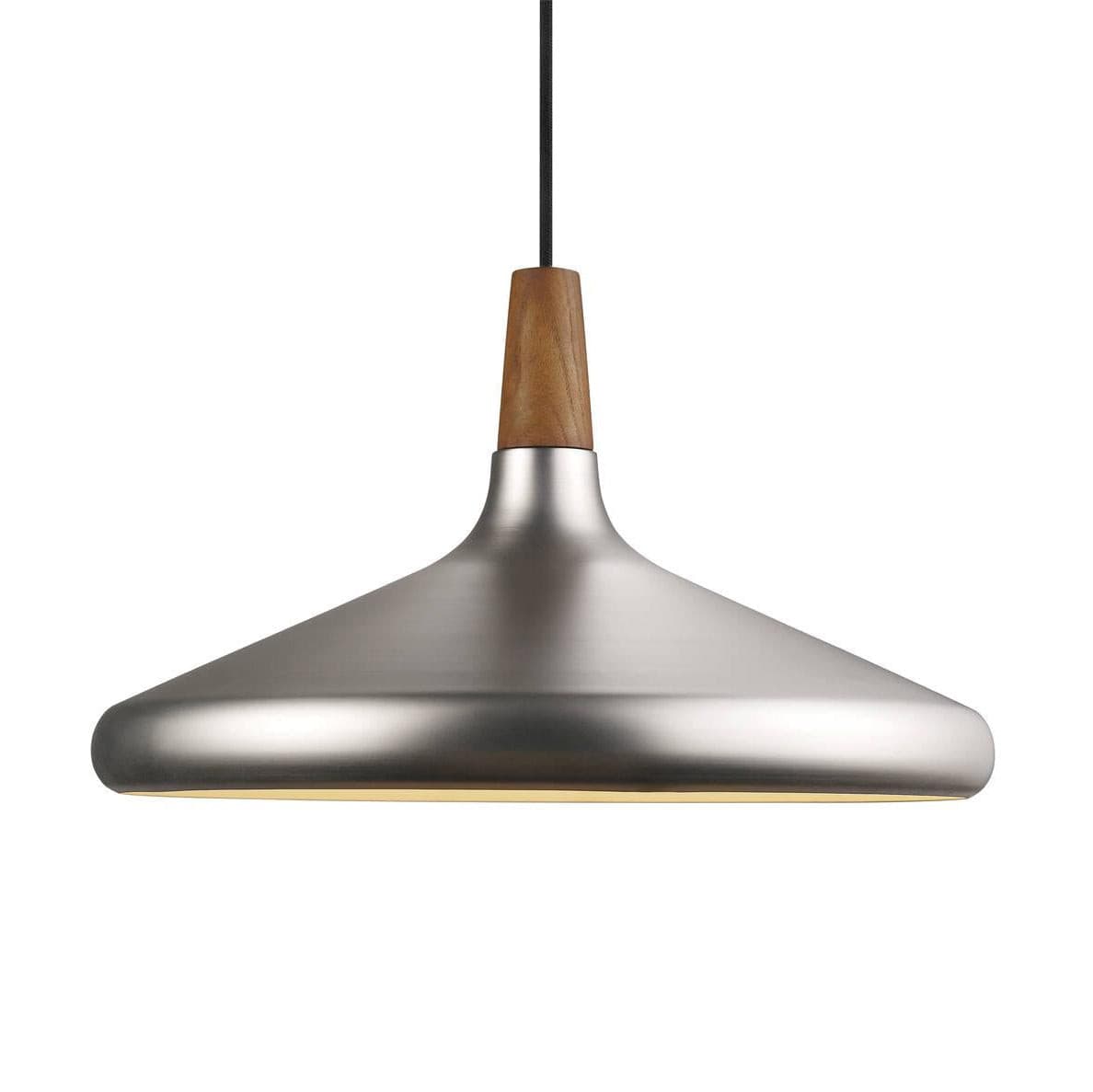 Pendant Light Iron Wood 10.6 in Adjustable Indoor Ceiling Lamp White Black Silver Rose Gold Grey Modern Dining Room Kitchen Island Lighting | Thomler