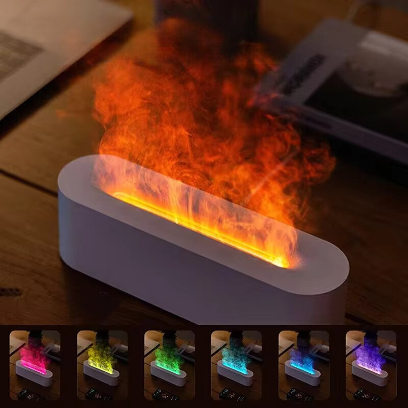 7-Color LED Mist Humidifier with USB Power – Aromatherapy Diffuser for Bedroom, Office & Home | Thomler