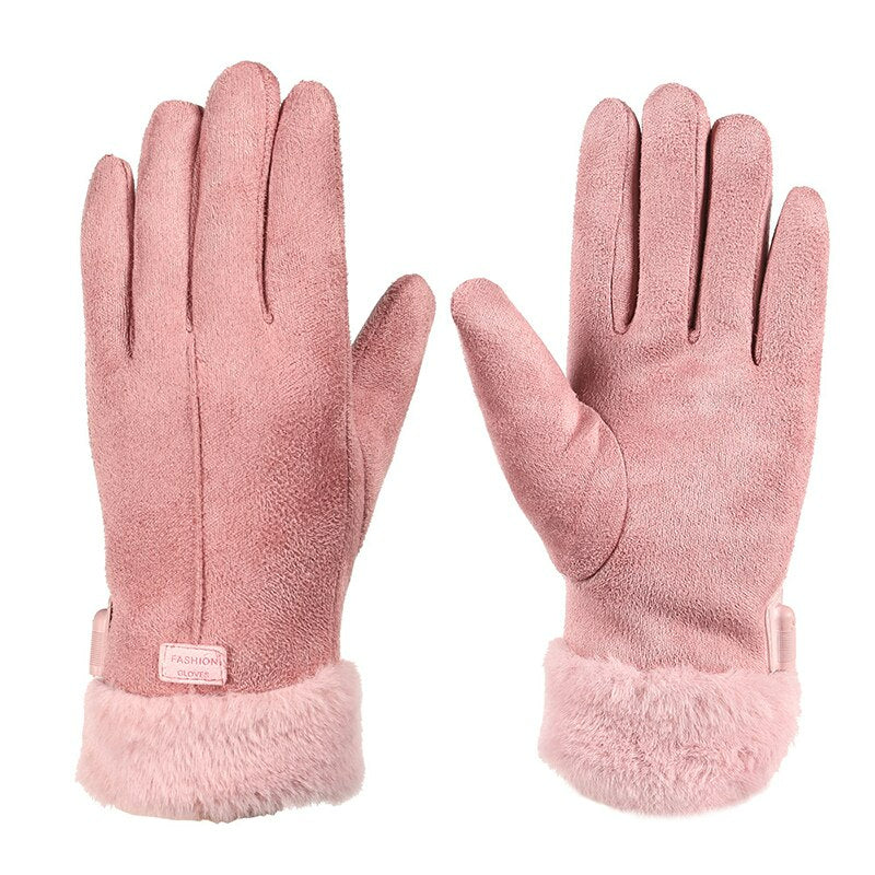 Women's Battery-Heated Gloves with Touch Screen Fingertips – Winter Hand Warmers | Thomler