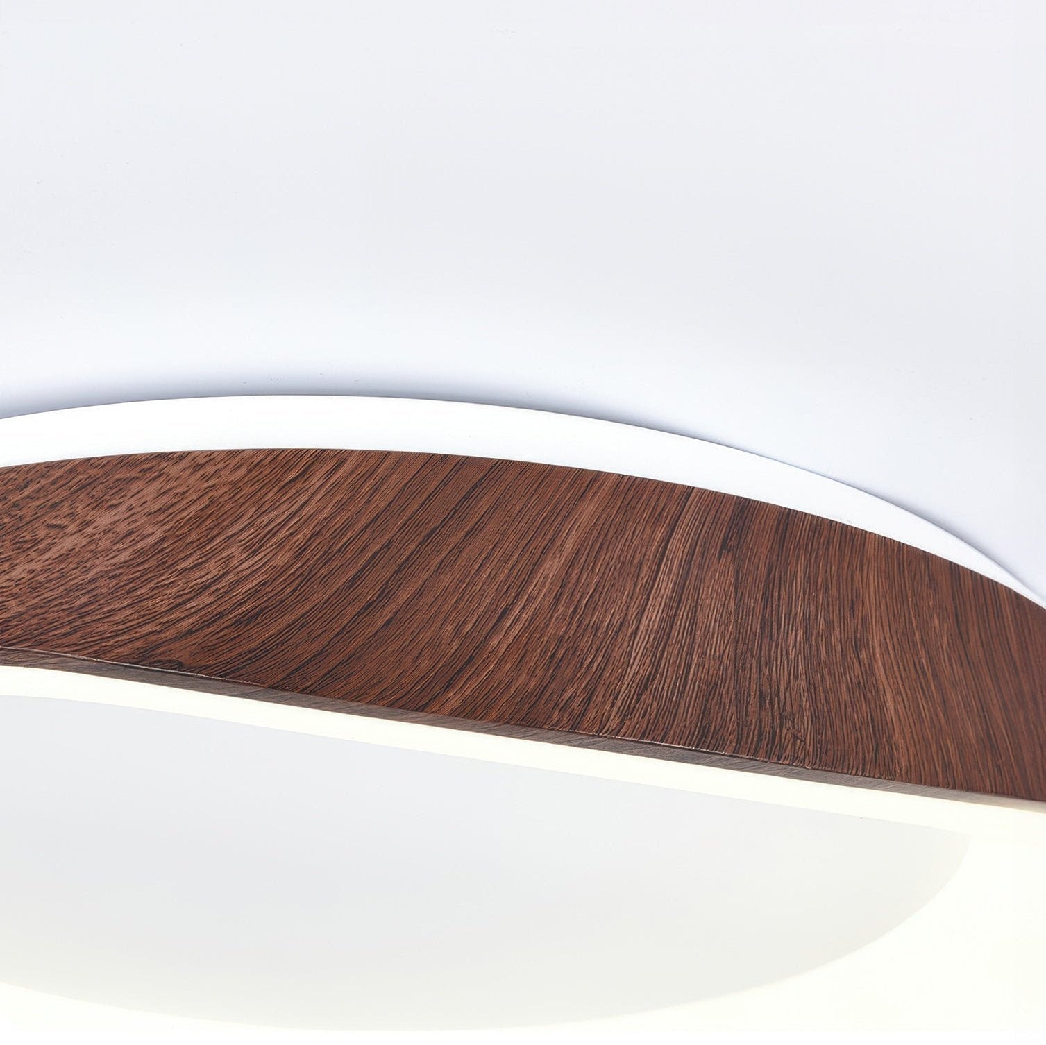 Ceiling Lamp Wood-Look Ø40.0–60.0 cm Soft LED Lighting Scandinavian Bedroom Living Room | Thomler