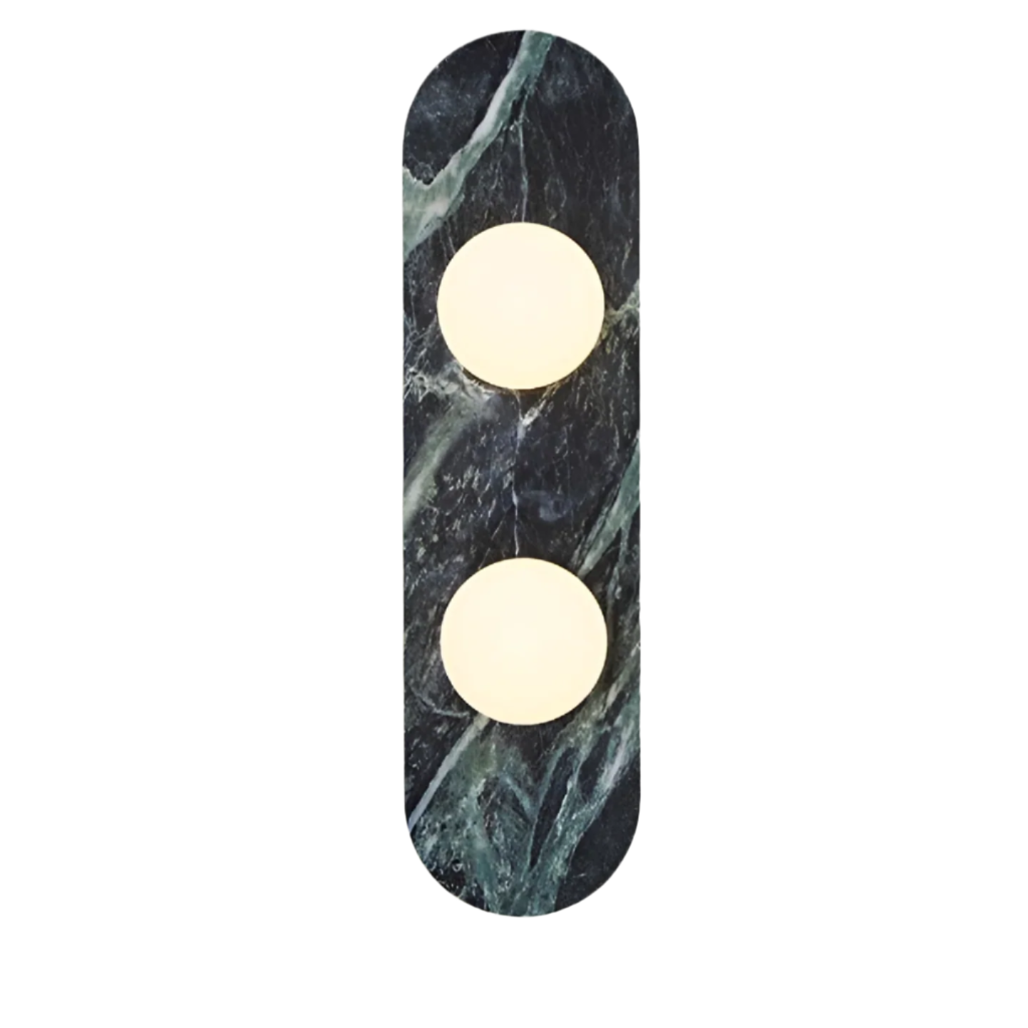 Wall Lamp Marble Glass 13.8 in Warm LED Bedroom Hallway Modern Minimalist Sconce Lighting Fixture | Thomler