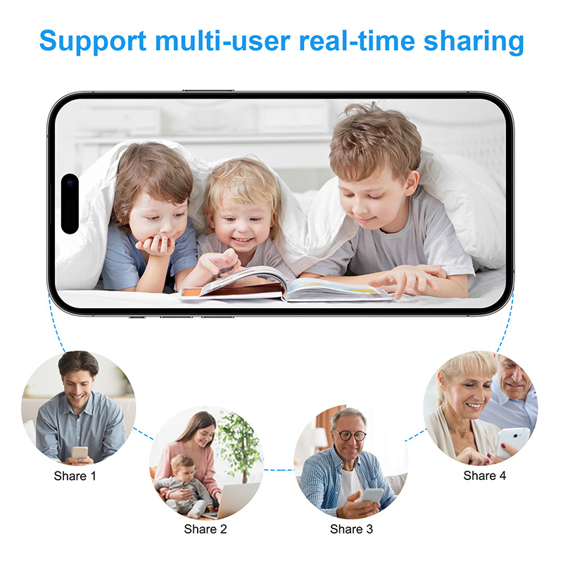 Compact WiFi Security Camera with Night Vision & Motion Alerts for Home Monitoring | Thomler