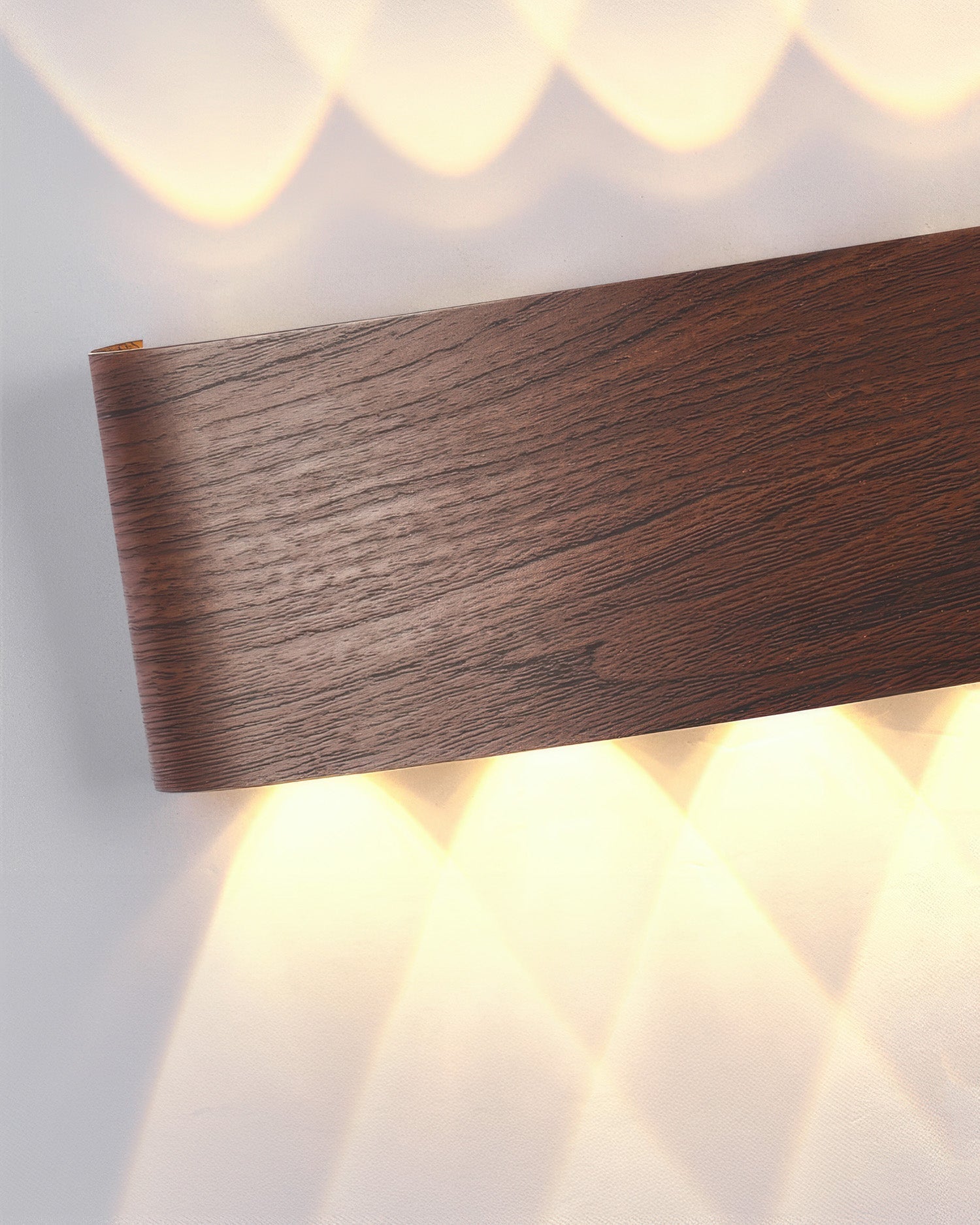 Wall Lamp Wood Look 10W Warm White Indoor Outdoor Hallway Up Down Light Modern LED Sconce Balcony Lighting | Thomler