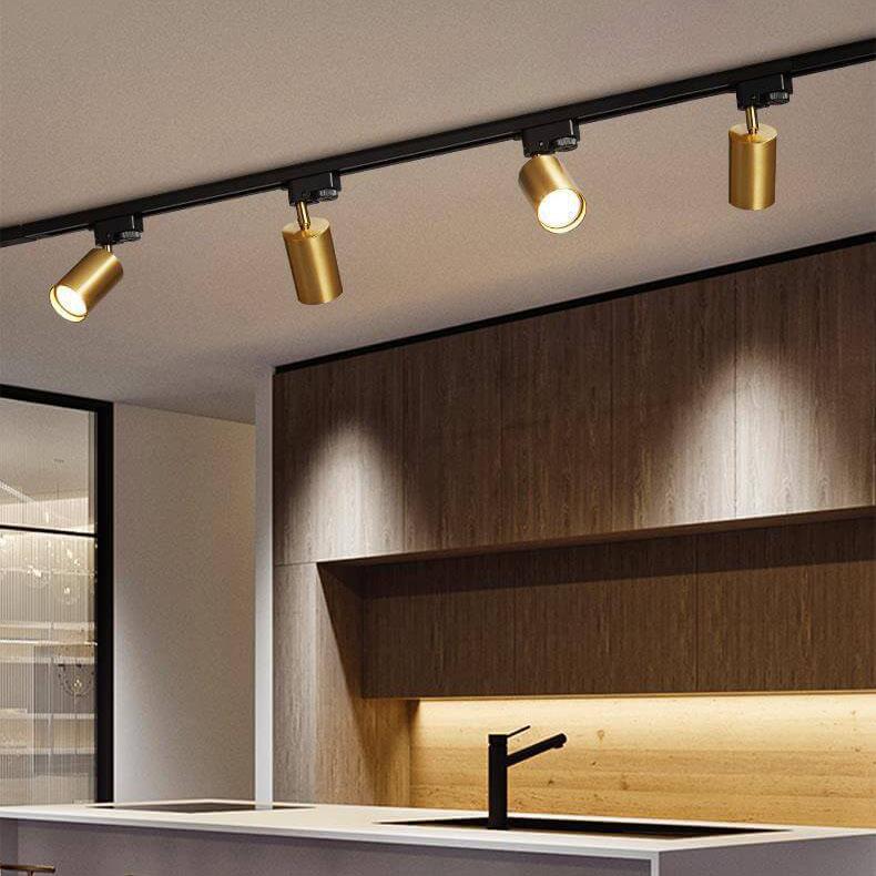 Adjustable LED Ceiling Spotlight Bar — 3, 4, or 5 Heads with Rotatable Track Mount for Kitchen, Living Room & Bedroom | Thomler