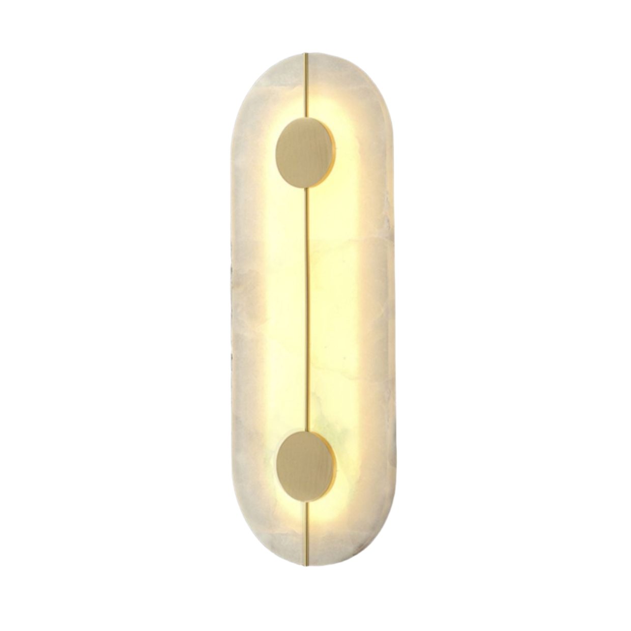 Wall Lamp Marble 16.7 in Warm LED Bedroom Hallway Modern Nordic Minimalist Sconce Lighting Fixture | Thomler
