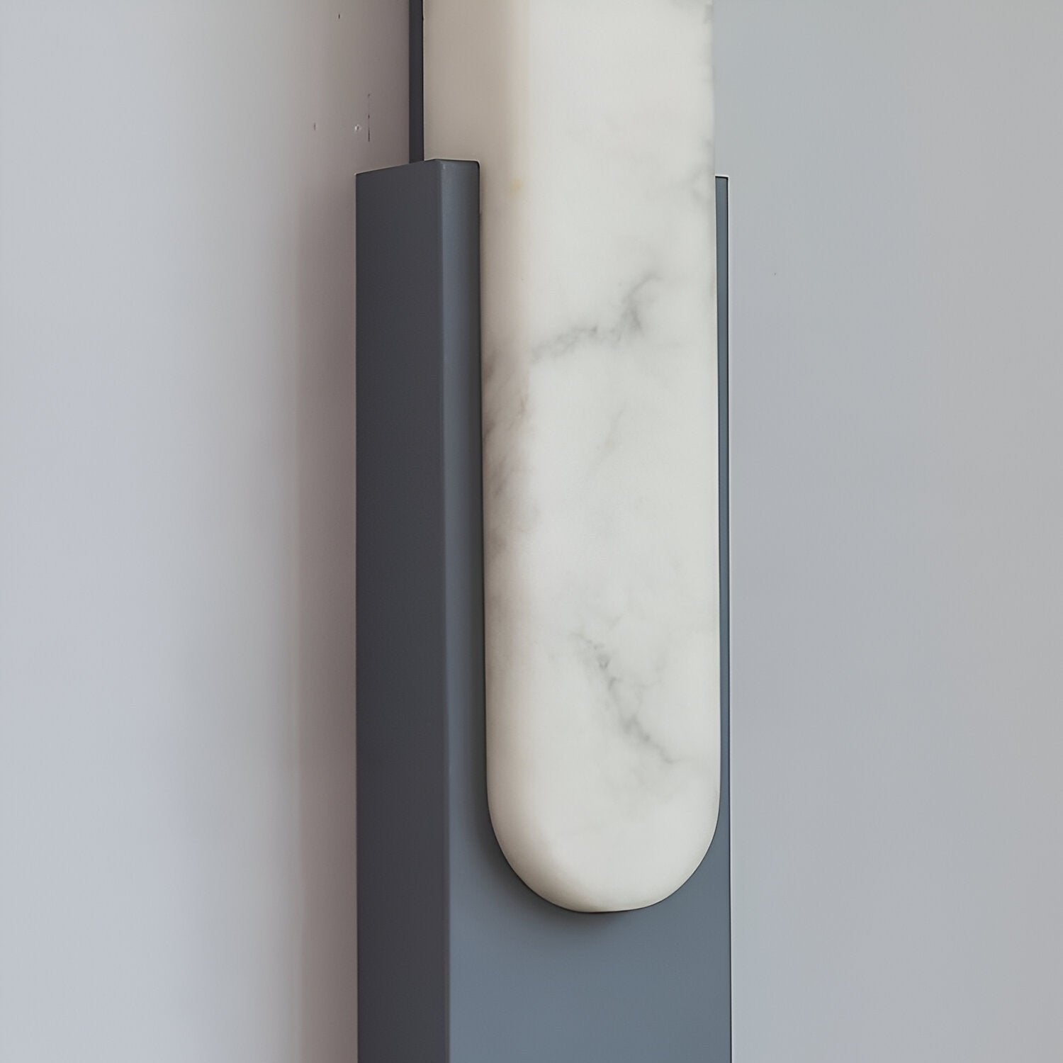 Wall Lamp Alabaster 19.7 in Gold LED Bedroom Hallway Modern Sconce Lighting Fixture | Thomler