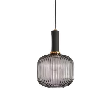Pendant Light Glass 11.8 in E27 Colored Dining Room Kitchen Island Hanging Ceiling Fixture Vintage Retro | Thomler