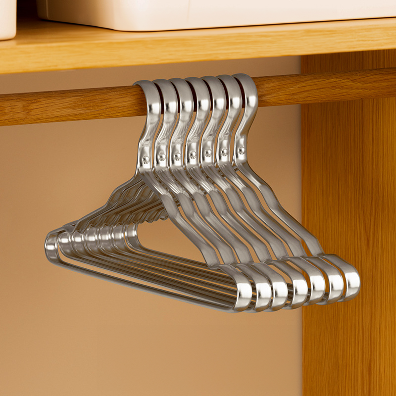 Clothes Hangers Brass Polished Finish Rounded Hook Wardrobe Coat Blouse Organiser Luxury Clothing Rack Storage | Thomler