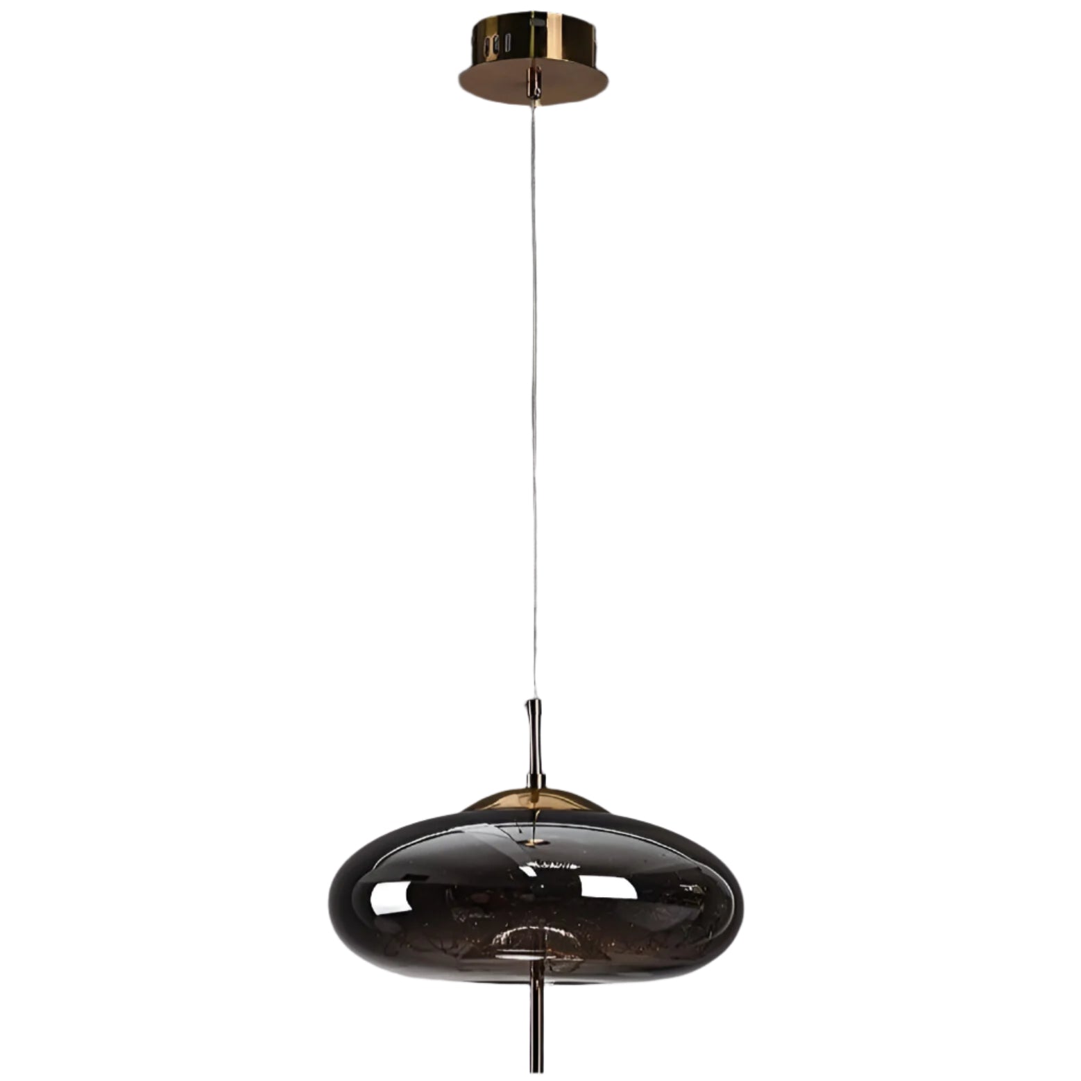 Pendant Light Glass 7.9 in Modern Adjustable Dining Room Kitchen Island Hanging Ceiling Lamp Scandinavian Minimalist Fixture | Thomler