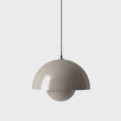 Dome Pendant Light Fixture Single Head Nordic Style Hanging Lamp Adjustable Cable Modern Ceiling Light for Kitchen Island Dining Room | Thomler