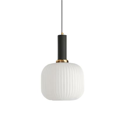 Pendant Light Glass E27 Ø30.0 cm Champagne Dining Room Kitchen Island Hanging Ceiling Lamp Retro Nordic Vintage | Thomler
