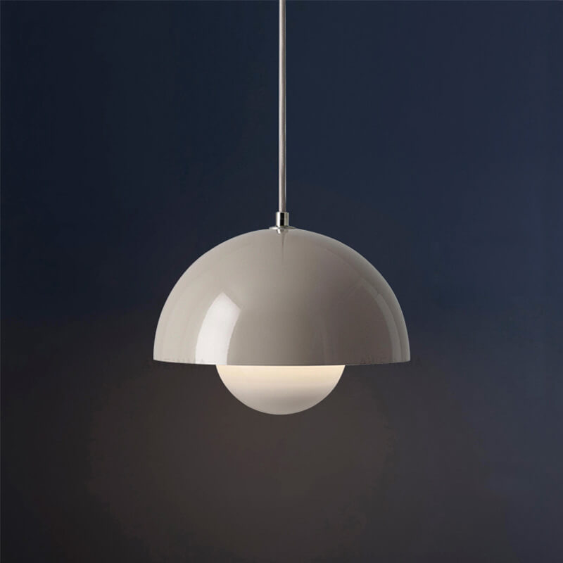 Dome Pendant Light Fixture Single Head Nordic Style Hanging Lamp Adjustable Cable Modern Ceiling Light for Kitchen Island Dining Room | Thomler