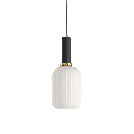 Pendant Light Glass E27 Ø30.0 cm Champagne Dining Room Kitchen Island Hanging Ceiling Lamp Retro Nordic Vintage | Thomler