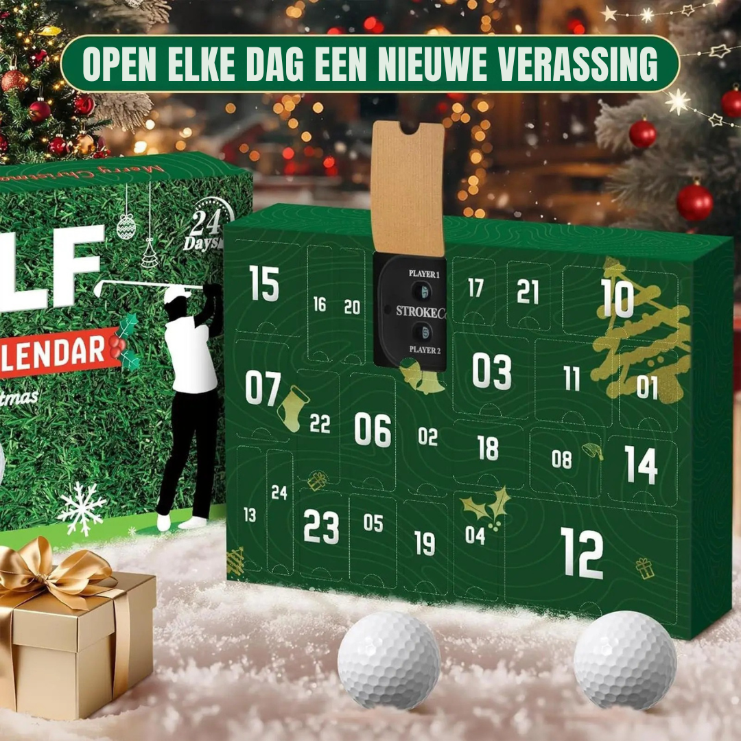 24-Day Golf Accessories Advent Calendar – Tees, Tools & Surprises for Golfers | Thomler