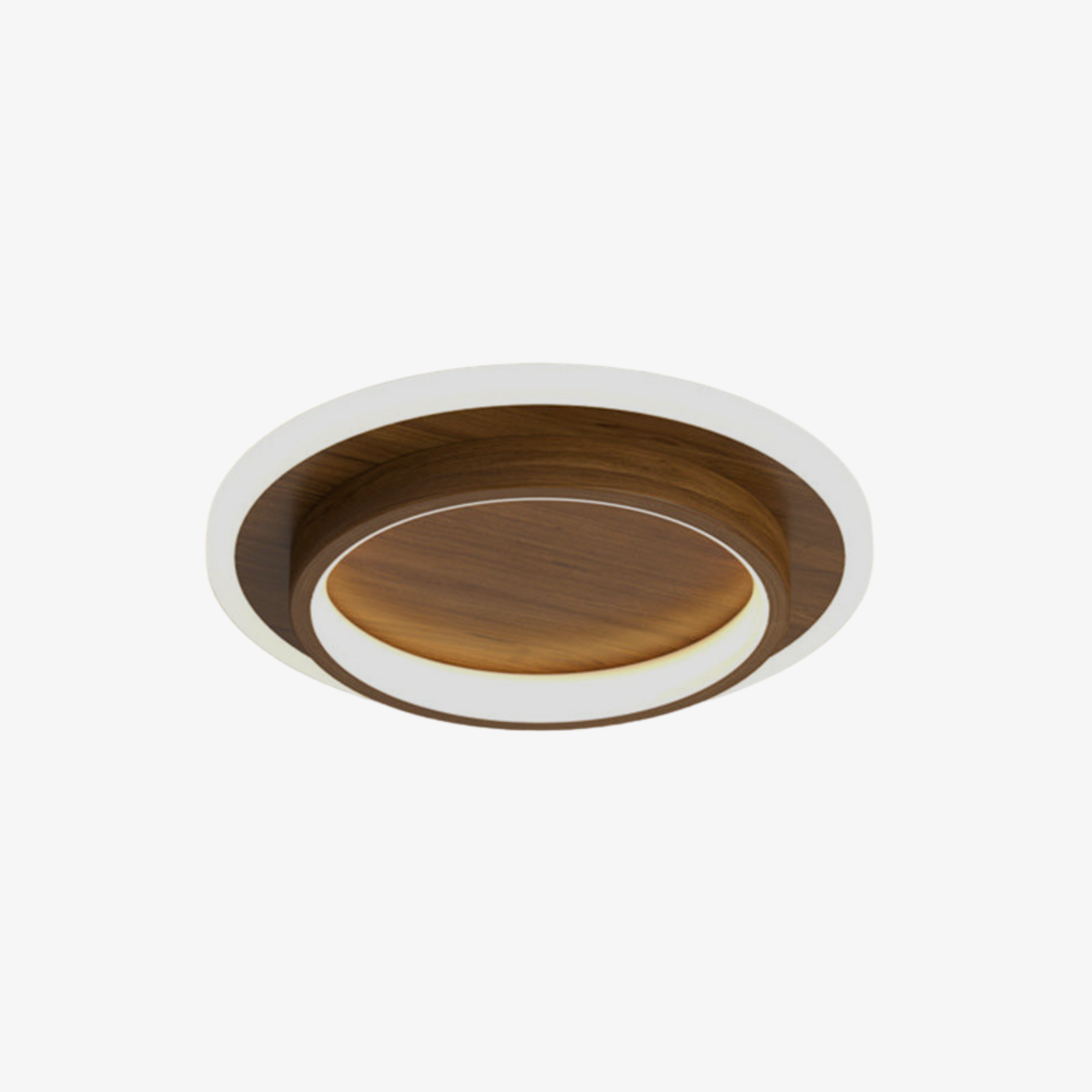 Ceiling Light Aluminium Acrylic LED 24.0 cm Halo Hallway Bedroom Flush Mount Ring Lighting Modern Interior Fixture | Thomler