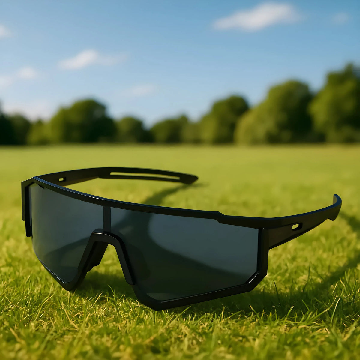 Men's Athletic Sunglasses with Shatterproof Polycarbonate Lenses & UV Shield for Cycling Running Fishing Outdoor Sports | Thomler