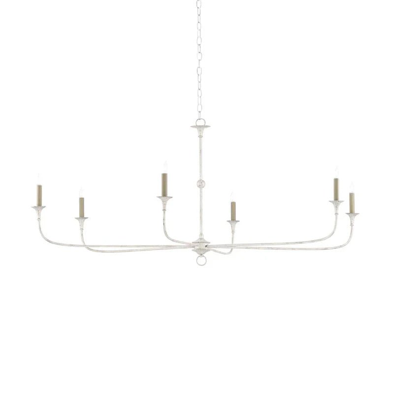 Pendant Light Brass Metal 91.0 cm Dining Room Candle Style Ceiling Chandelier Adjustable Chain E14 Hanging Fixture | Thomler