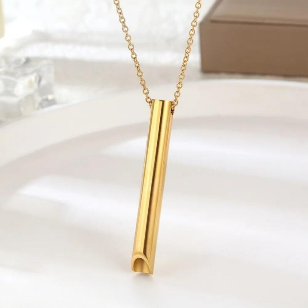Calming Respiratory Pendant for Healthy Habit Transition – Wearable Breathing Tool for Mindful Relaxation & Stress Relief | Thomler