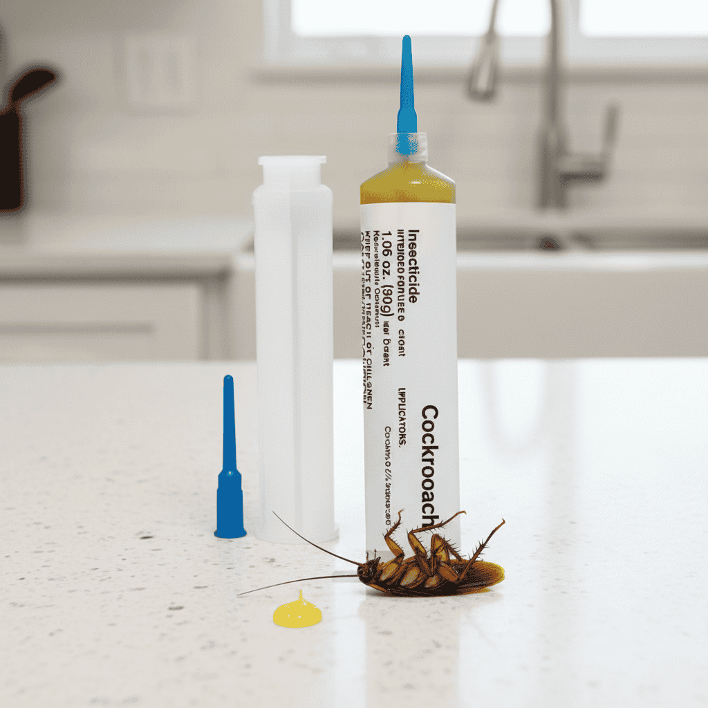 Cockroach Gel Bait Indoxacarb 1.1 oz Effective Home Kitchen Bathroom Pest Control | Thomler