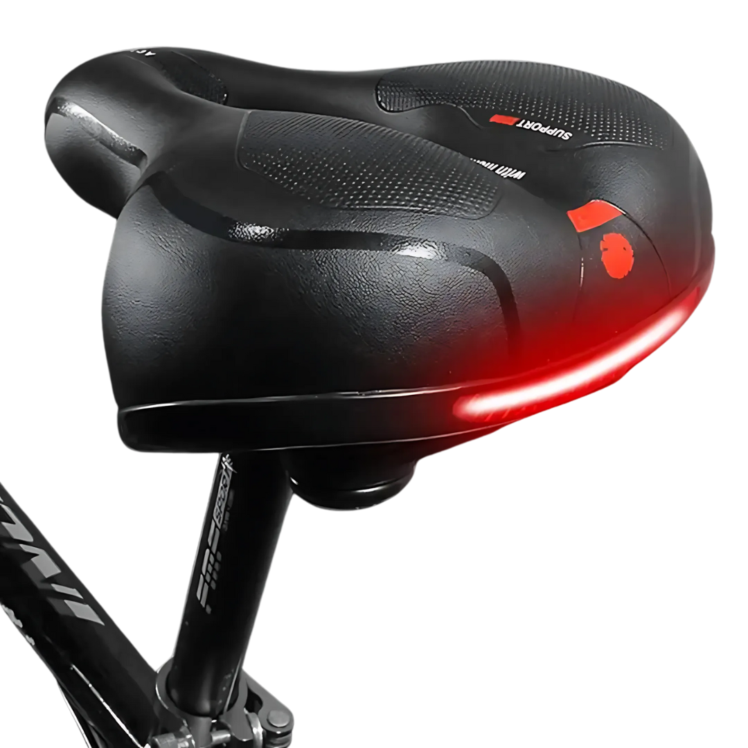 Bicycle Saddle PE Memory Foam 25.0 cm Black Ergonomic Comfort Seat For Road Mountain City Electric Bike Cycling | Thomler