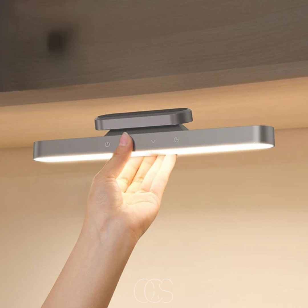 Rechargeable Magnetic LED Light Bar – Wireless Under Cabinet Lighting for Kitchen, Closet, Hallway & Bedroom – Touch Control Dimmable | Thomler