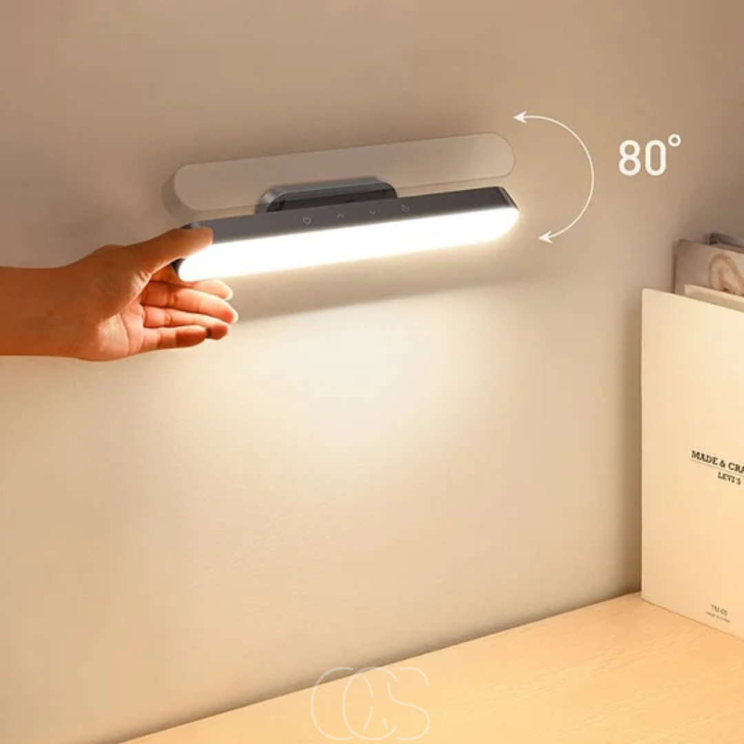 Rechargeable Magnetic LED Light Bar – Wireless Under Cabinet Lighting for Kitchen, Closet, Hallway & Bedroom – Touch Control Dimmable | Thomler