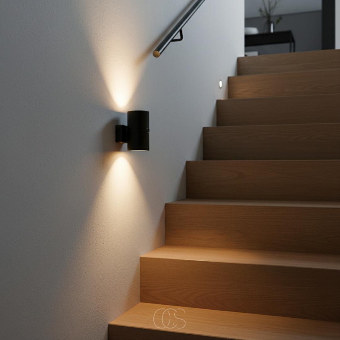 Plug-In Dimmable Night Light with Automatic Sensor for Hallways, Bedrooms & Stairs – Warm White Ambient Glow | Thomler
