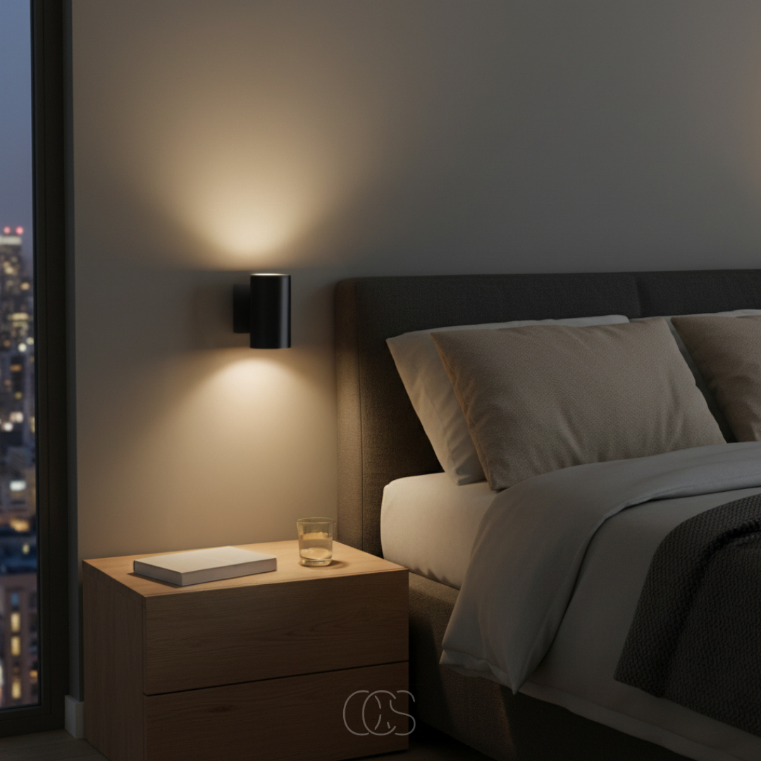 Plug-In Dimmable Night Light with Automatic Sensor for Hallways, Bedrooms & Stairs – Warm White Ambient Glow | Thomler