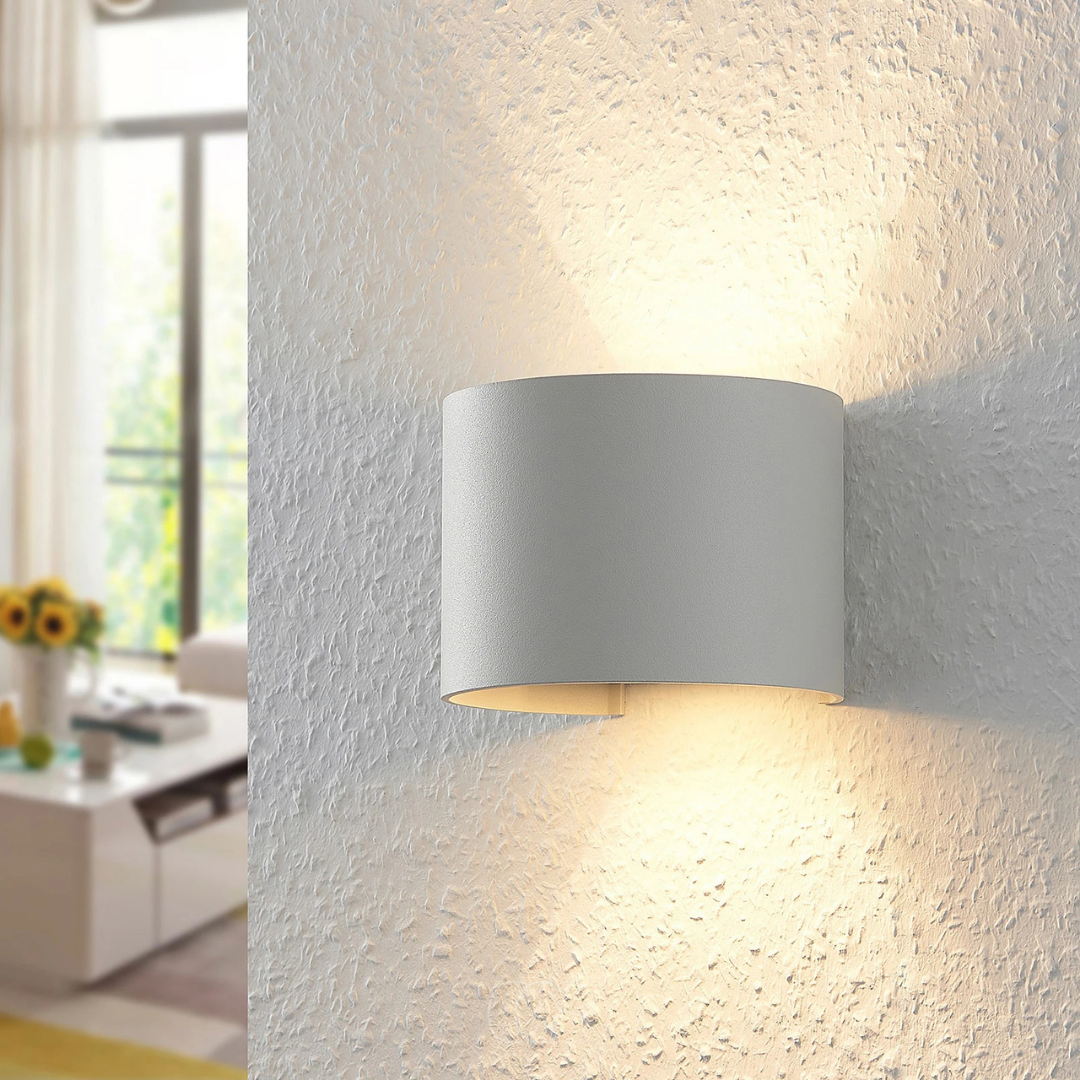 Adjustable Wall Sconce with Gold Interior | Modern Up Down Light Fixture for Living Room Bedroom Hallway | Dimmable G9 LED Black Metal | Thomler