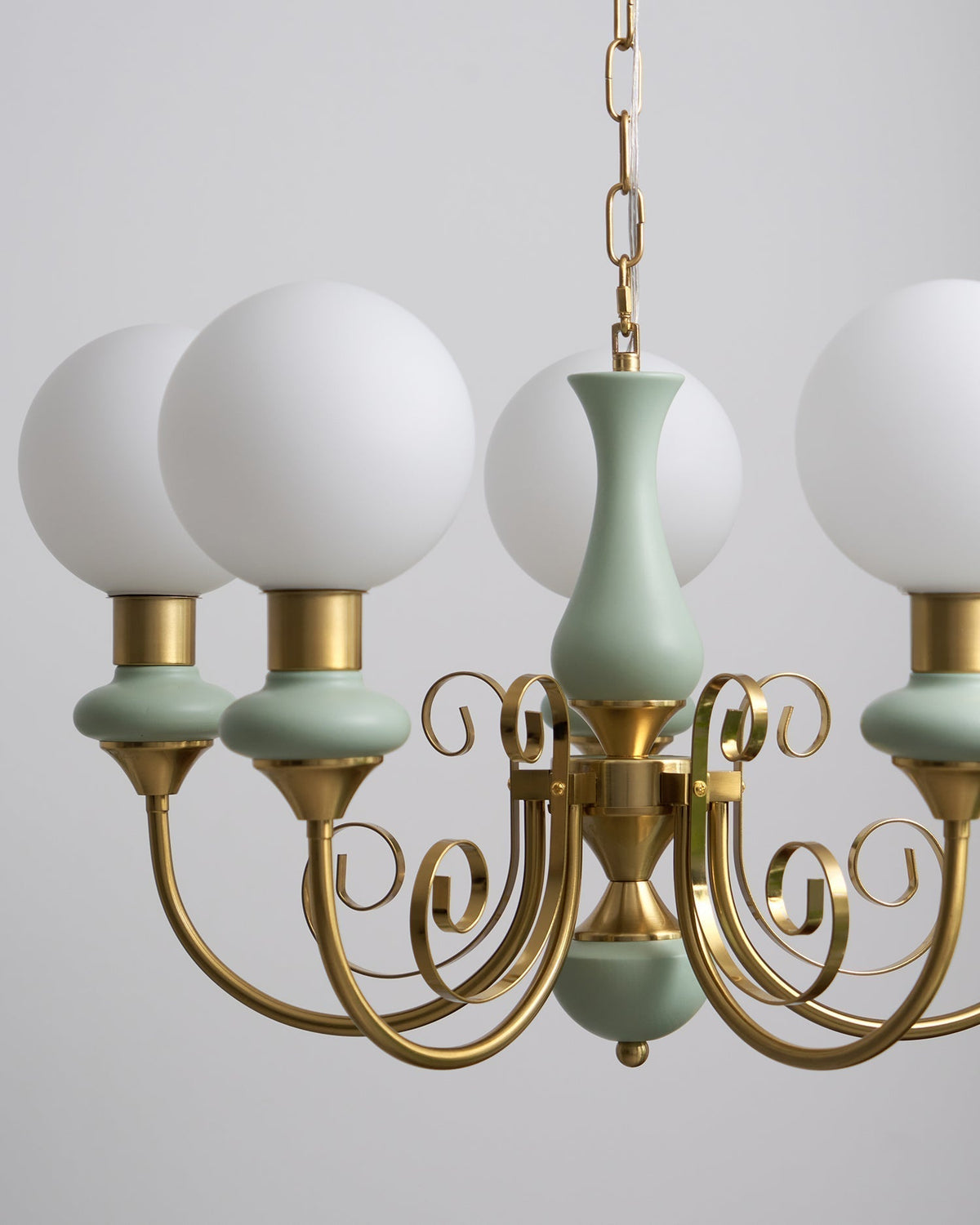 Multi-Globe Pendant Chandelier for Dining Room – Iron Frame with Frosted Glass Shades – Modern Farmhouse Ceiling Light – Adjustable Chain | Thomler
