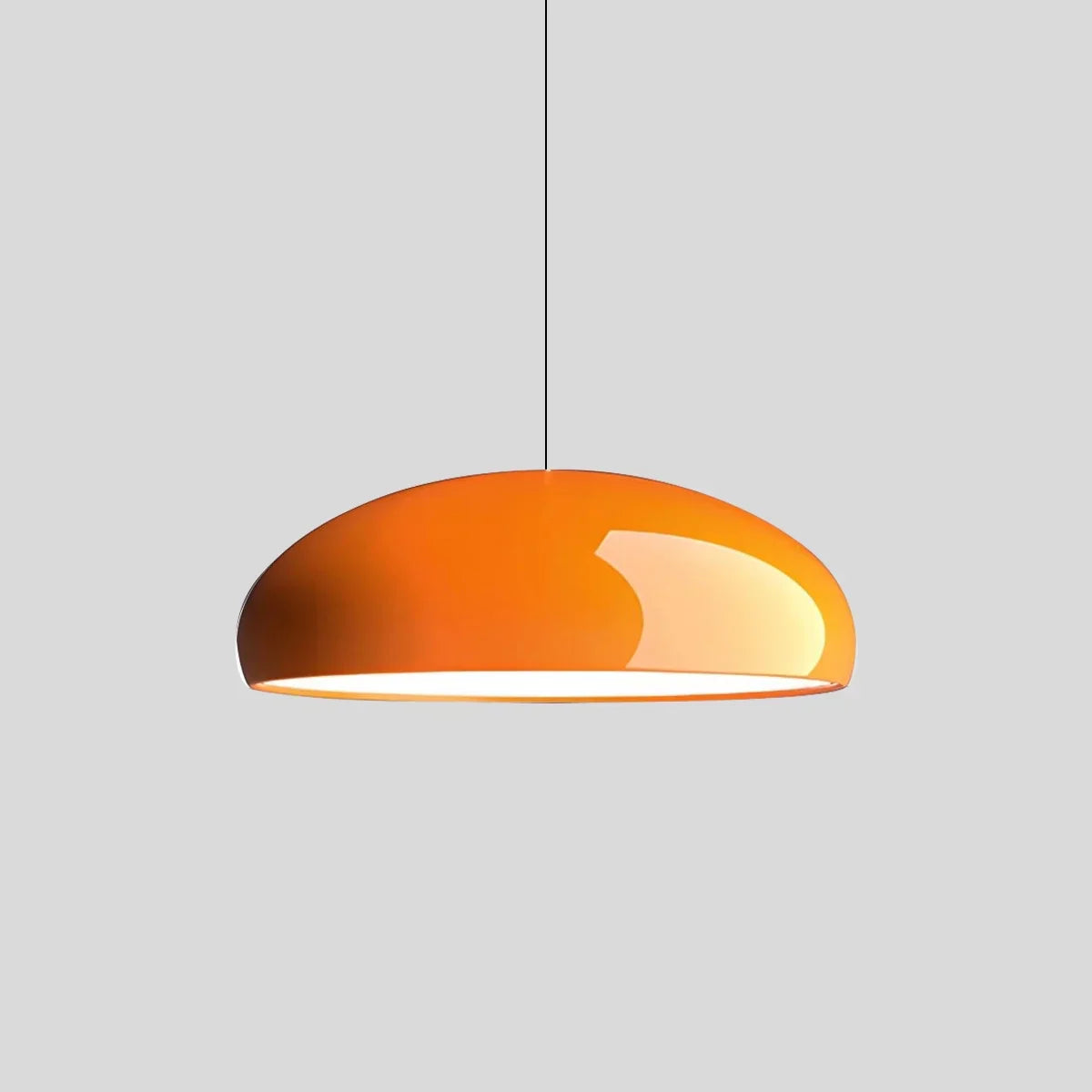 Pendant Light Metal Acrylic LED Black Dining Table Kitchen Island Modern Hanging Ceiling Lamp | Thomler