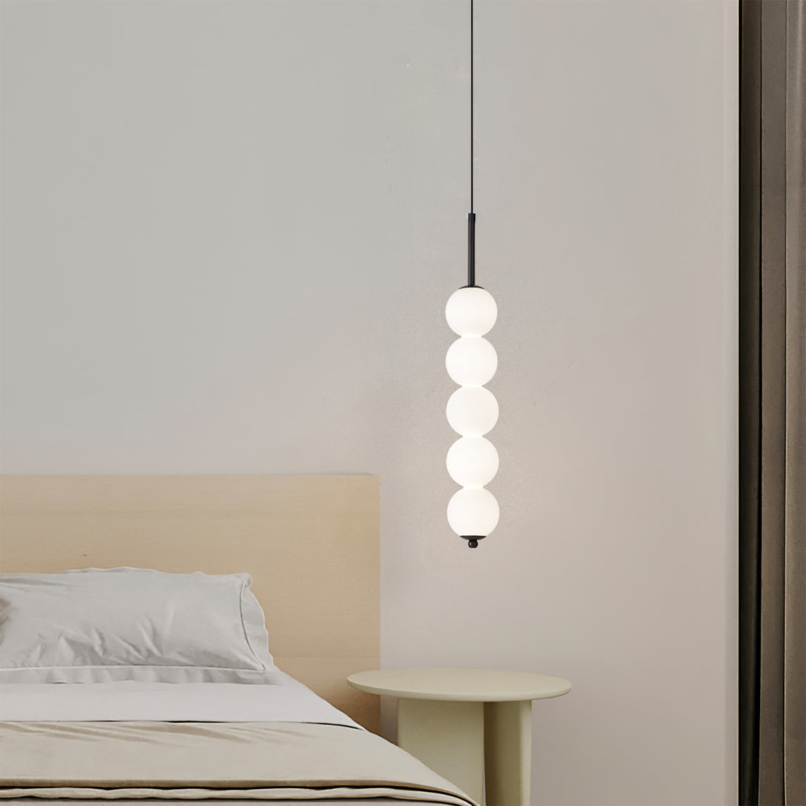 Pendant Light Brass Milk Glass 14.6 in Indoor Dining Room Kitchen Ceiling Lamp Soft LED Illumination Decorative Modern Hanging Fixture | Thomler