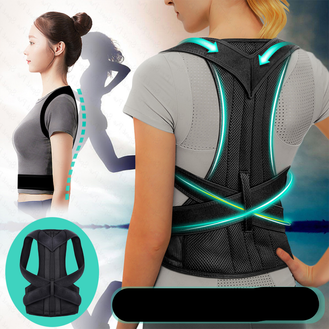 Adjustable Posture Corrector Brace for Upper Back & Shoulder Support – Breathable Design for Men & Women, Hidden Under Clothes, Helps Alignm | Thomler