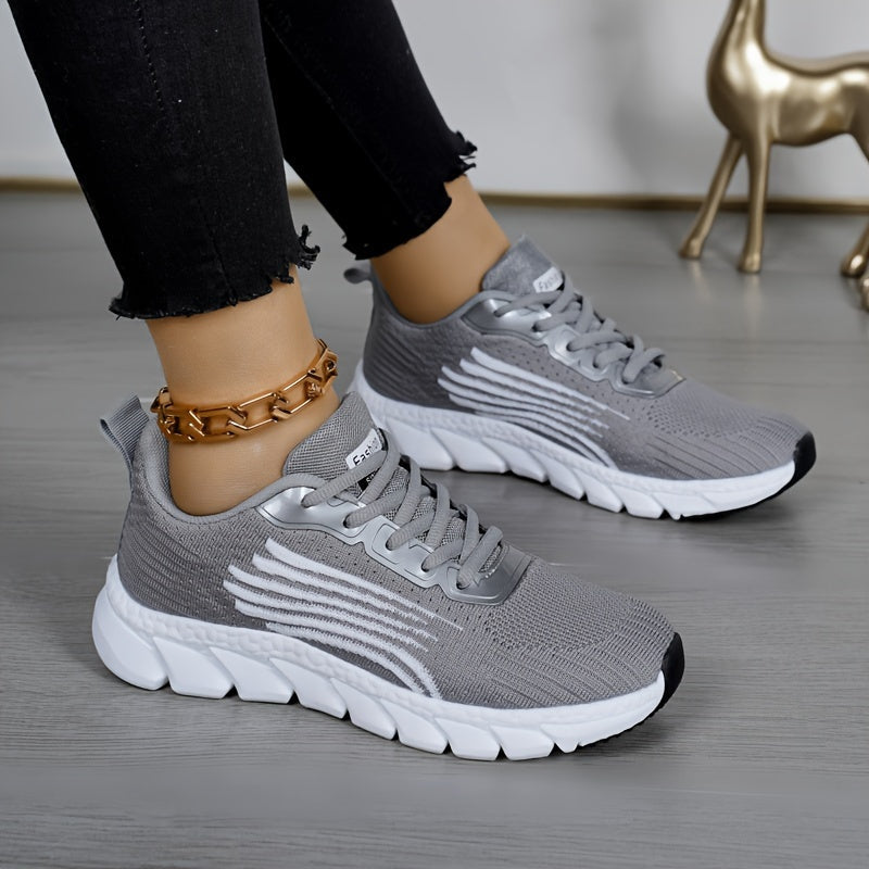 Women's Running Shoes Cushioned Shock-Absorbing Sole Lightweight Breathable Sneakers for Everyday Training & Walking | Thomler