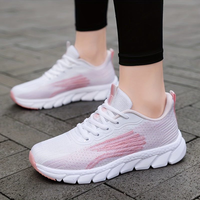Women's Running Shoes Cushioned Shock-Absorbing Sole Lightweight Breathable Sneakers for Everyday Training & Walking | Thomler
