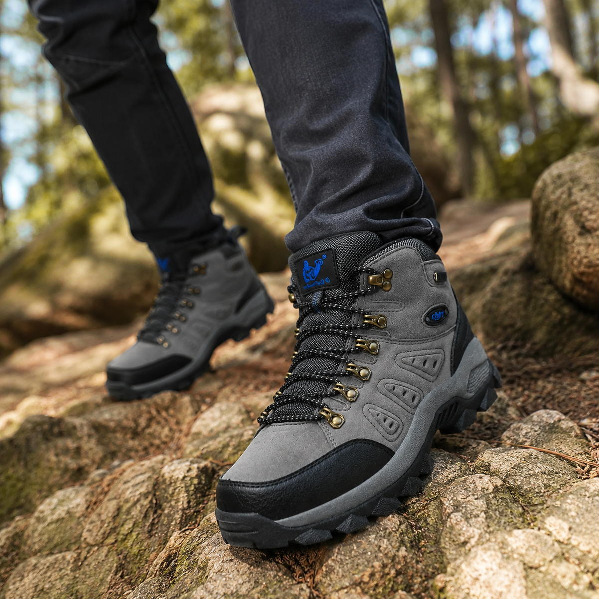 Waterproof Hiking Shoes with Orthopedic Support & Non-Slip Sole for Men & Women | Thomler