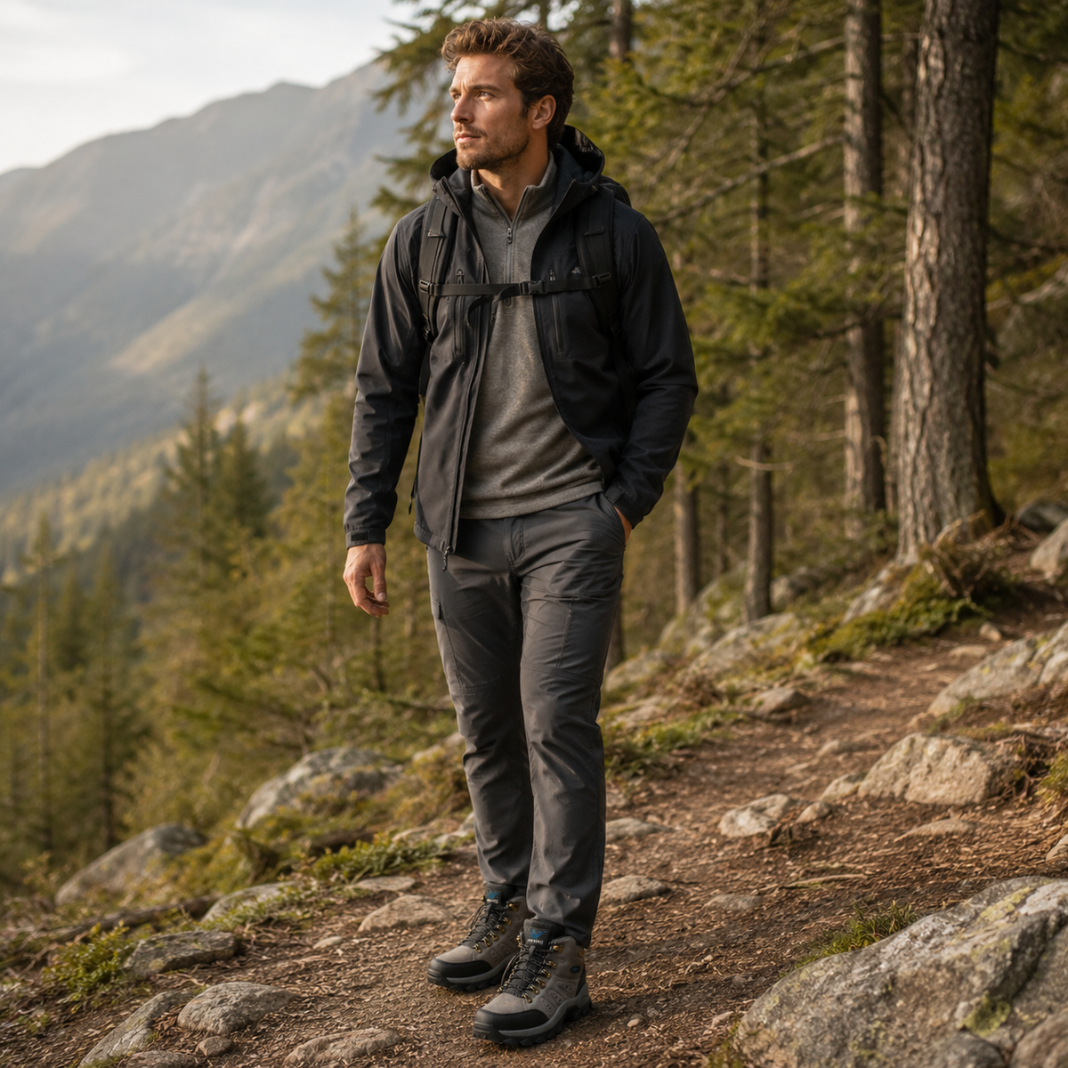 Waterproof Hiking Shoes with Orthopedic Support & Non-Slip Sole for Men & Women | Thomler