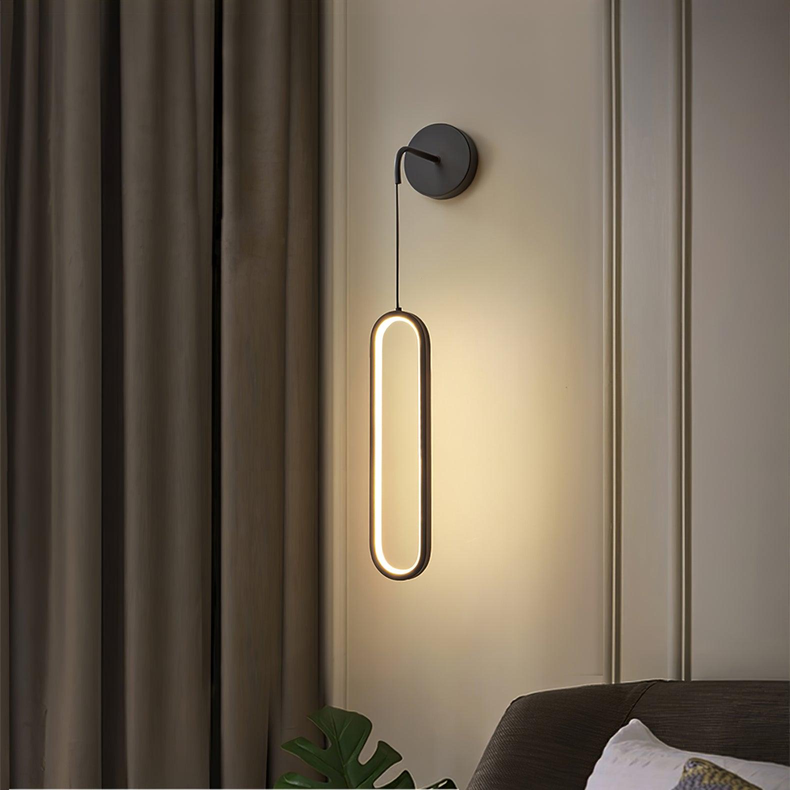 Wall Lamp Brass Integrated LED 68.0 cm White Bedroom Hallway Living Room Hanging Accent Light Adjustable Colour Temperature | Thomler