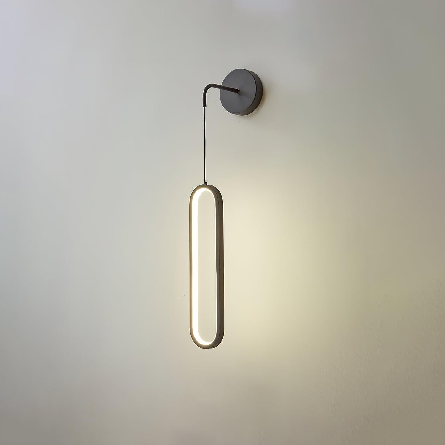 Wall Lamp Brass Integrated LED 68.0 cm White Bedroom Hallway Living Room Hanging Accent Light Adjustable Colour Temperature | Thomler