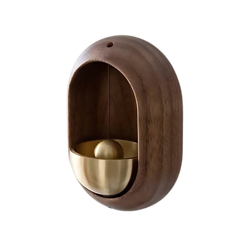Wooden Door Chime Bell with Soothing Tone for Home & Office Entryways | Thomler