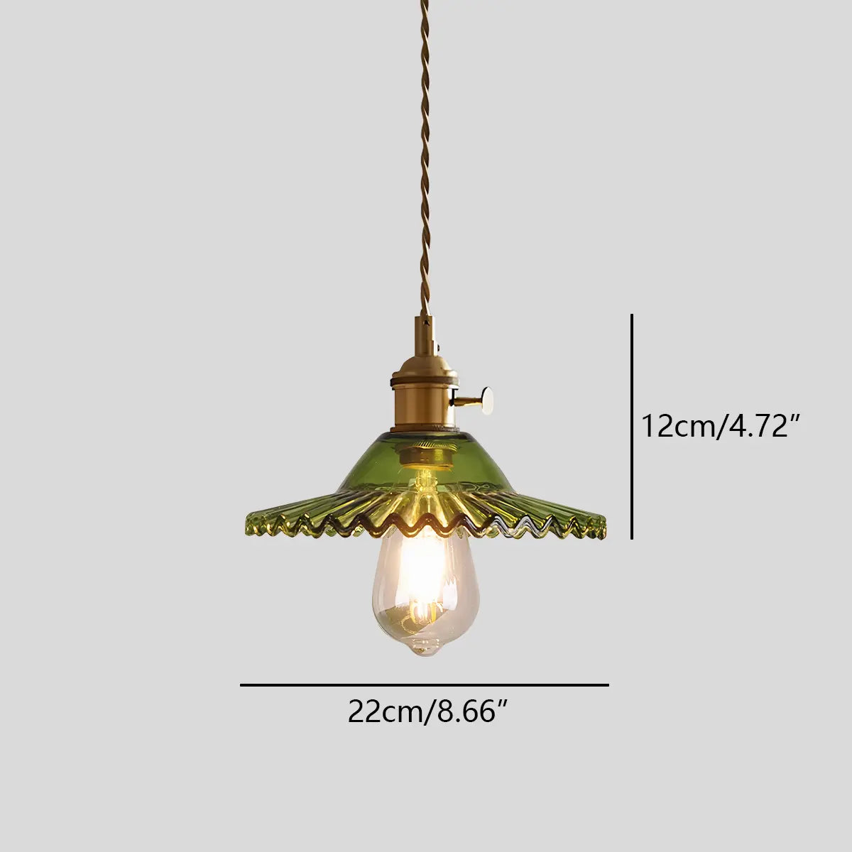 Pendant Light Glass Bronze Adjustable Cable Transparent Dining Room Kitchen Island Hanging Ceiling Lamp | Thomler