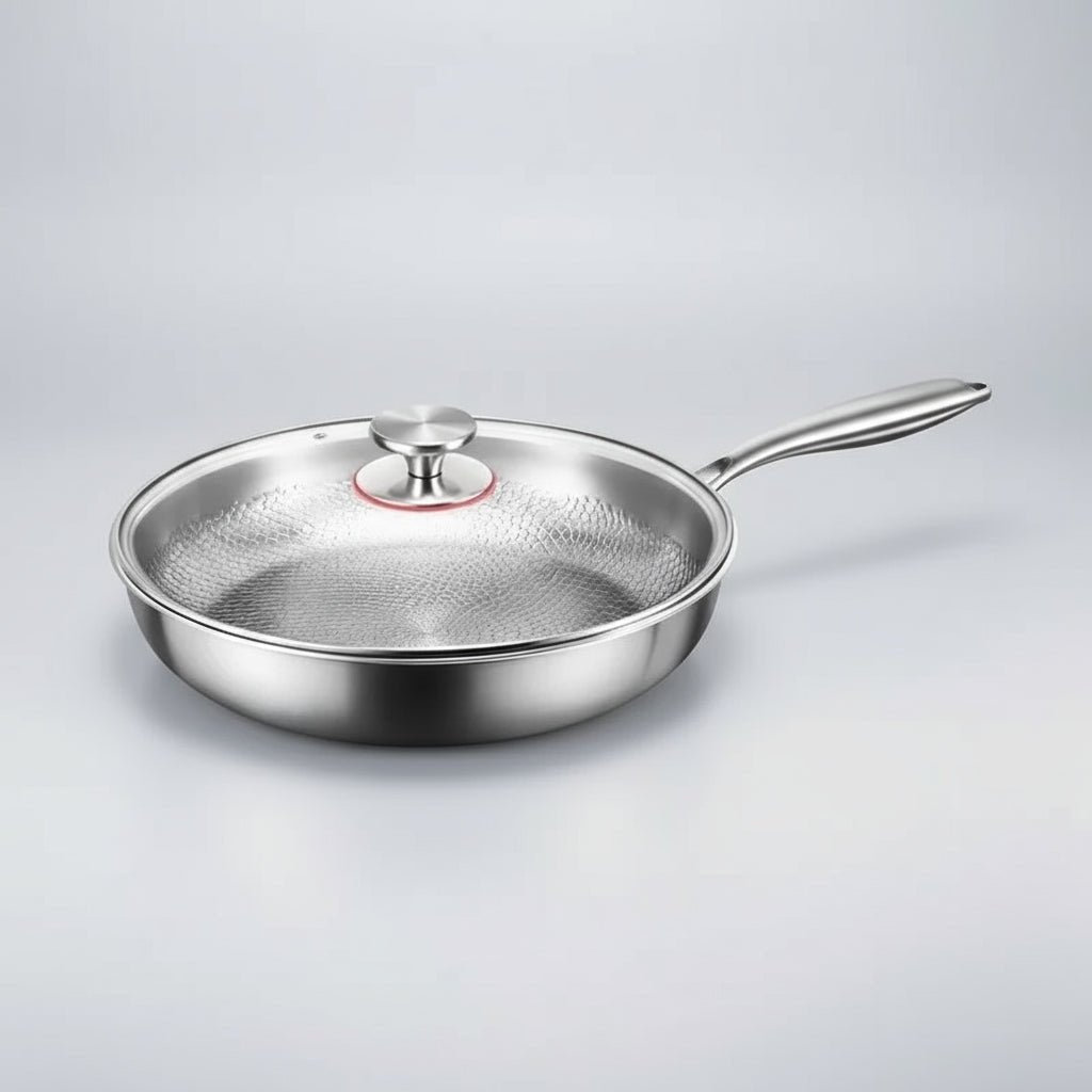 Hammered Titanium Nonstick Skillet for Induction – Chemical-Free Cooking Pan | Thomler