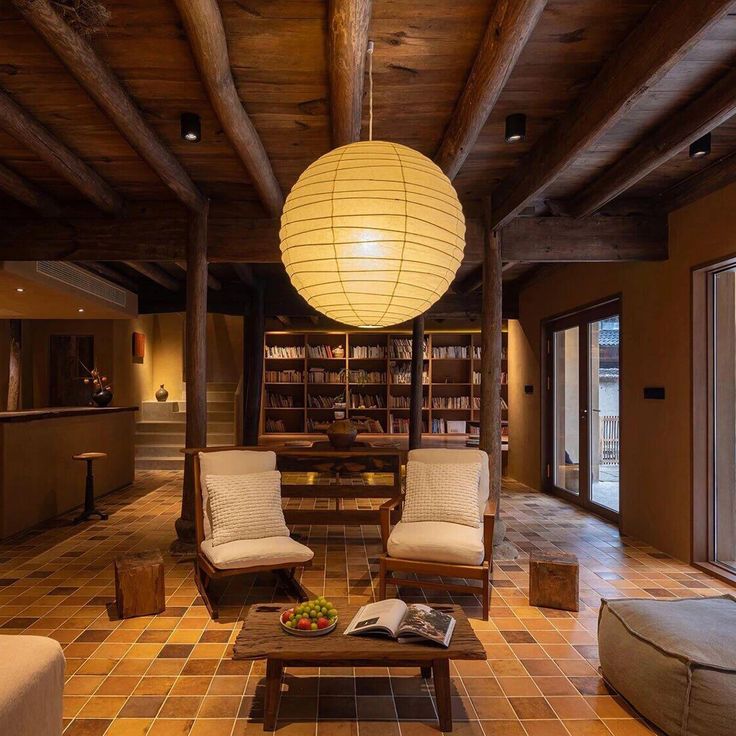 Sphere Paper Lantern Ceiling Light for Dining & Living Space – Asian-Inspired Hanging Fixture with E27 LED Bulb | Thomler