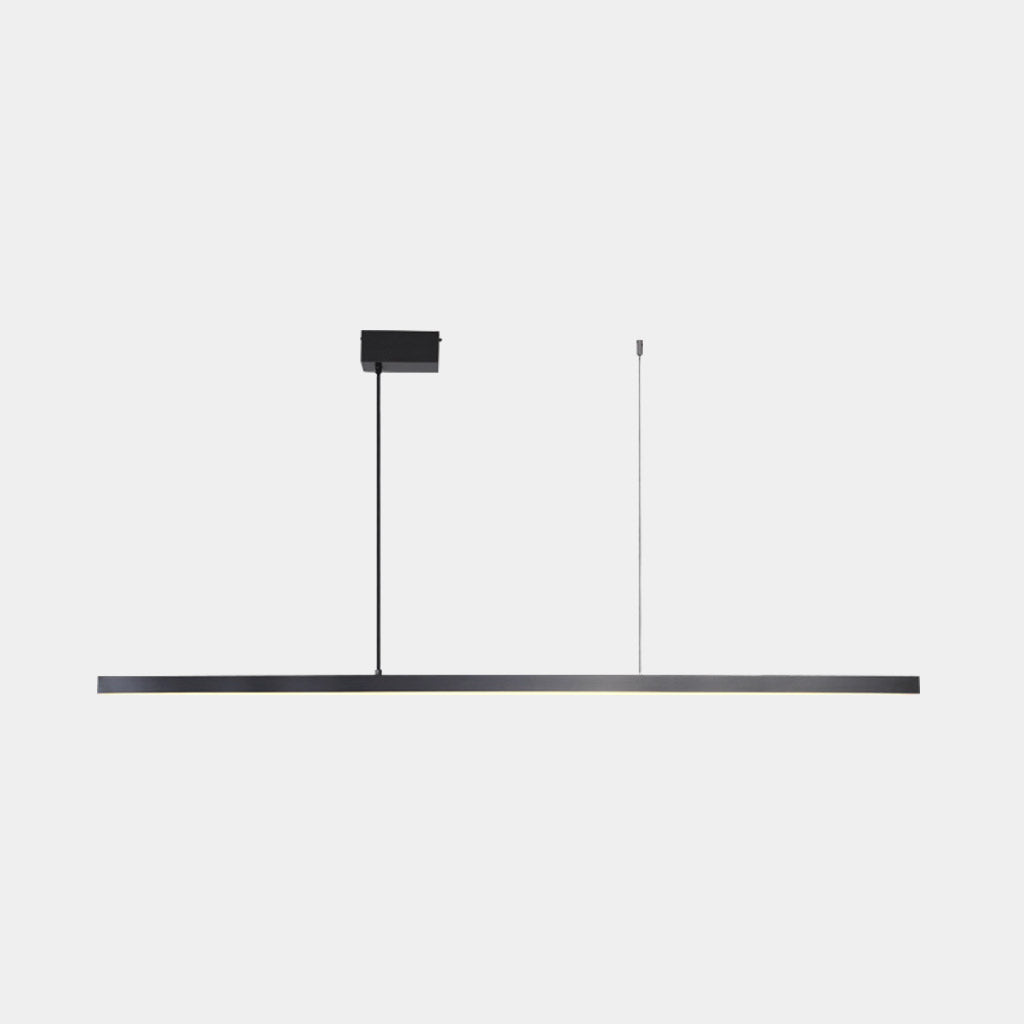 Pendant Light Brass Adjustable 62 in Dimmable LED Dining Room Kitchen Island Linear Ceiling Lamp | Thomler