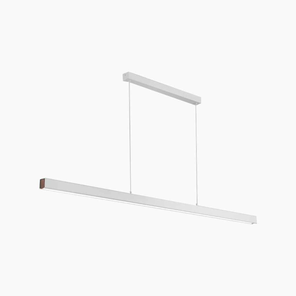 Pendant Light Aluminum Linear 31.5 in Adjustable Modern Dining Room Kitchen Office Ceiling Lamp | Thomler